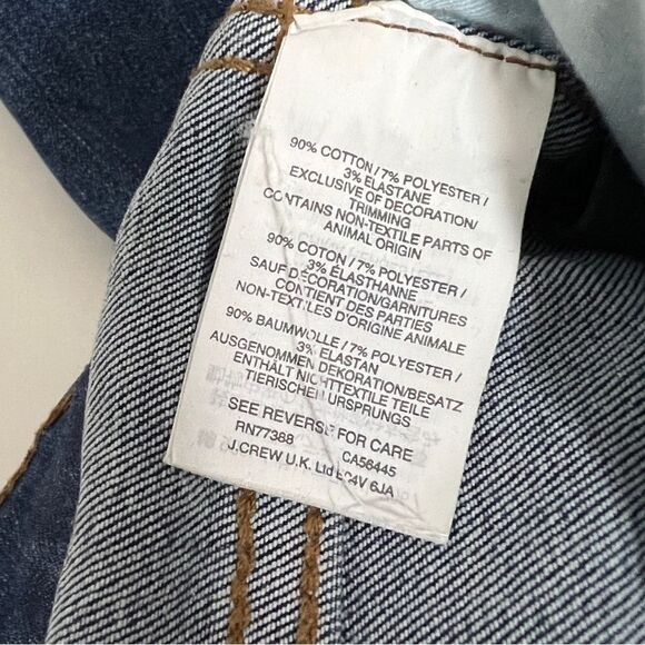 10" High-Rise Skinny Jeans: Drop-Hem Edition 25 Button Fly Magic Pockets $135 - Picture 10 of 14